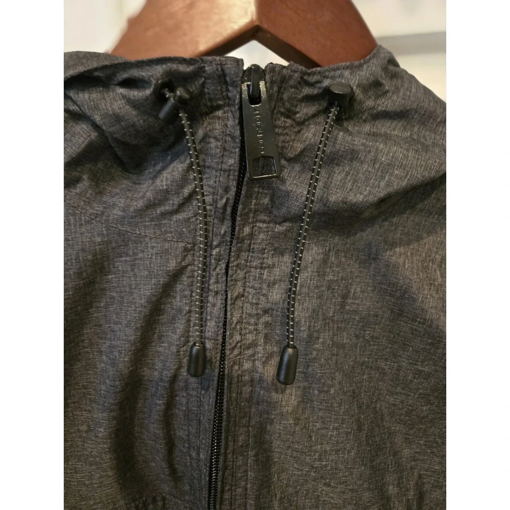 Carhartt Anorak Slicker Hooded Pullover 1/4 Zip & Pockets Lightweight Sz Med - Picture 6 of 16